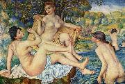 Pierre-Auguste Renoir The Large Bathers, oil on canvas